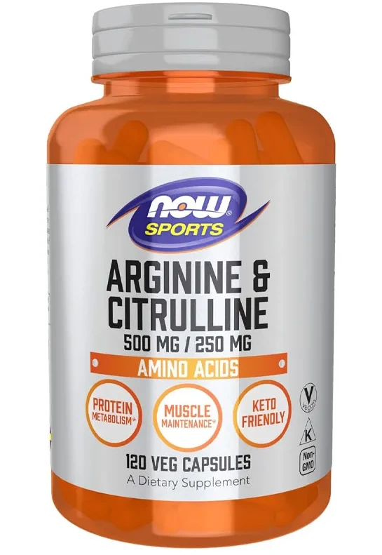 Arginine & Citrulline 120 Veg Capsules